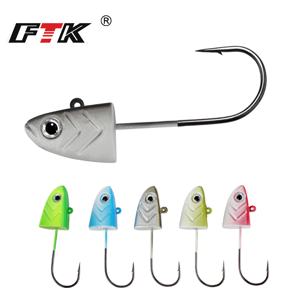Fishing Hook Assortment - Рыболовные крючки FTK 5г, 12г, 25г,