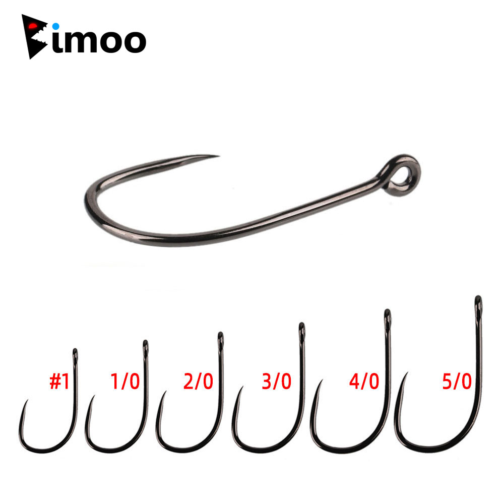 Fishing Hook Barbless - 20 штук # Крючки для стримеров