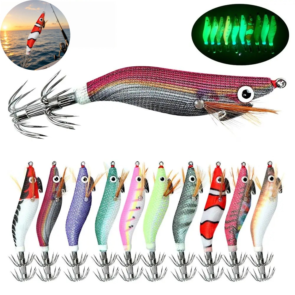 Светящаяся приманка для кальма – обзор и цена Fishing Hook Jig