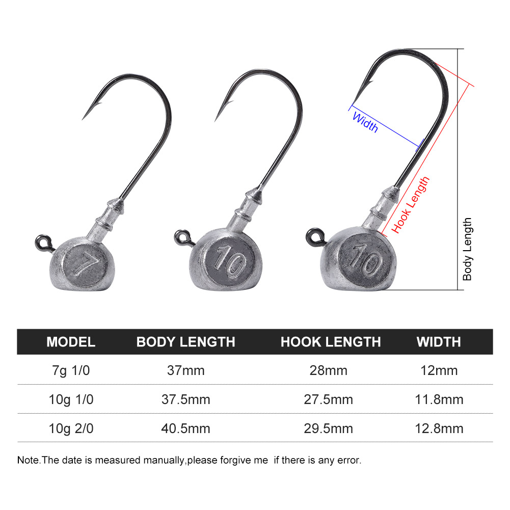 Рыболовные крючки Noeby, 7 г,  – обзор и цена Fishing Hook Offset