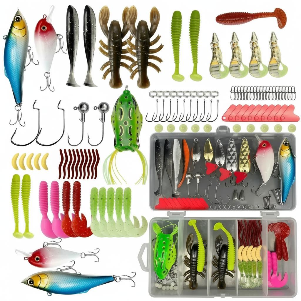 Набор из 133 предметов: премиу – обзор и цена Fishing Hook Jig