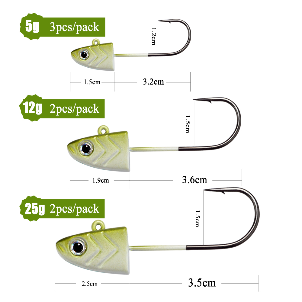 Рыболовные крючки FTK 5г, 12г, – обзор и цена Fishing Hook Assortment