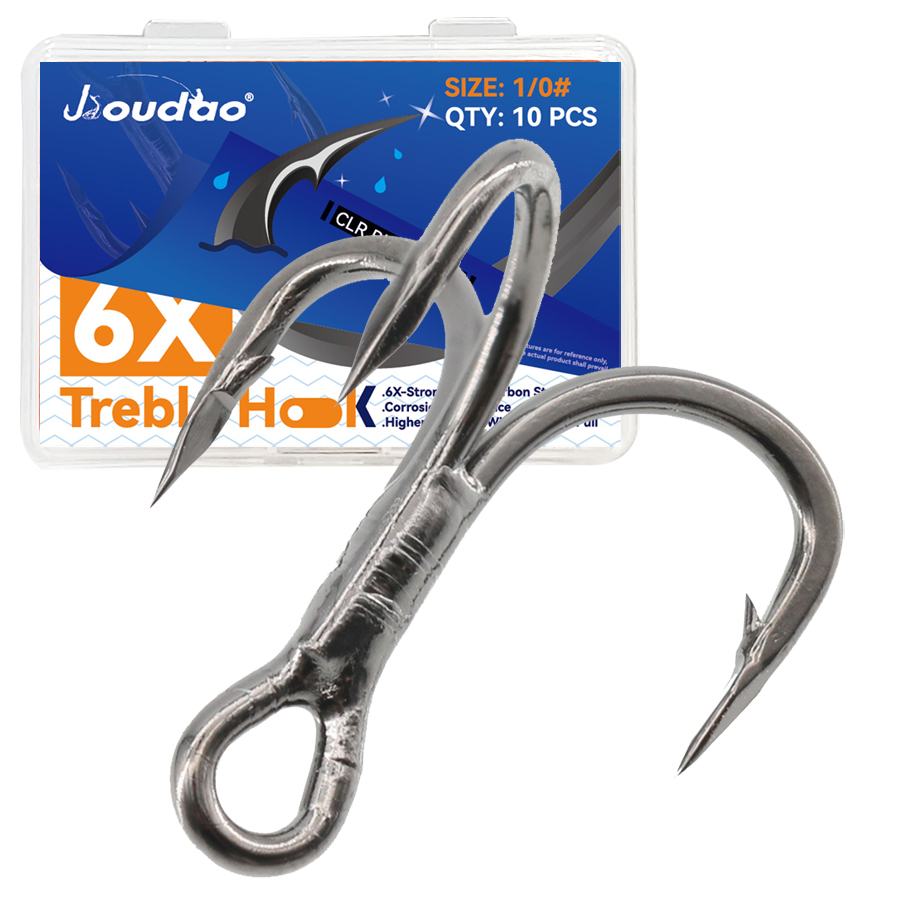 6X рыболовный тройной крючок,  – обзор и цена Fishing Hook Barbless