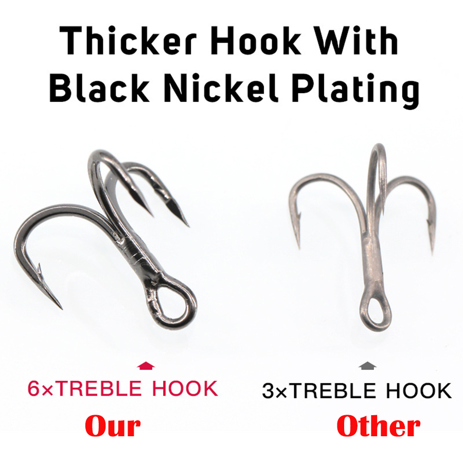 Тройной рыболовный крючок 6X и – обзор и цена Fishing Hook Assortment